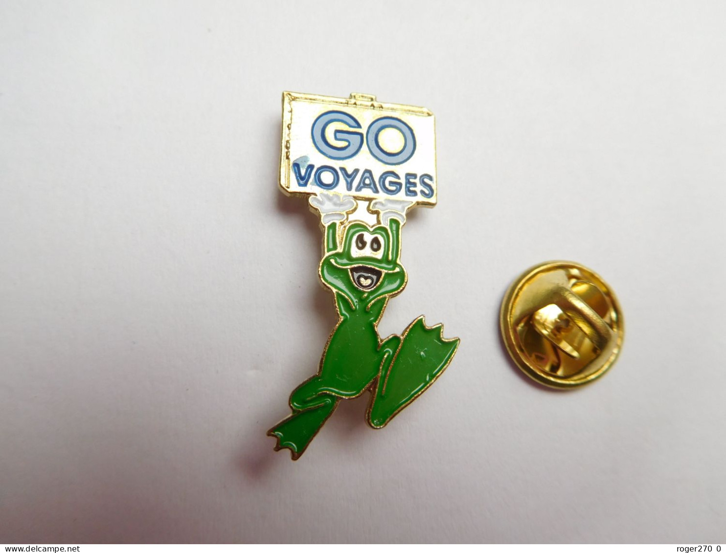 Beau Pin's , Aviation , GO Voyages , Voyagiste , Grenouille , Frog - Avions