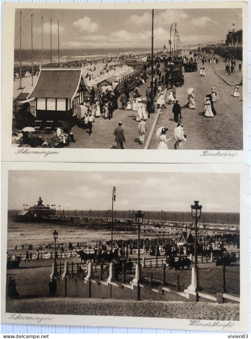 CPA SCHEVENINGEN Lot 2 Cartes - Scheveningen