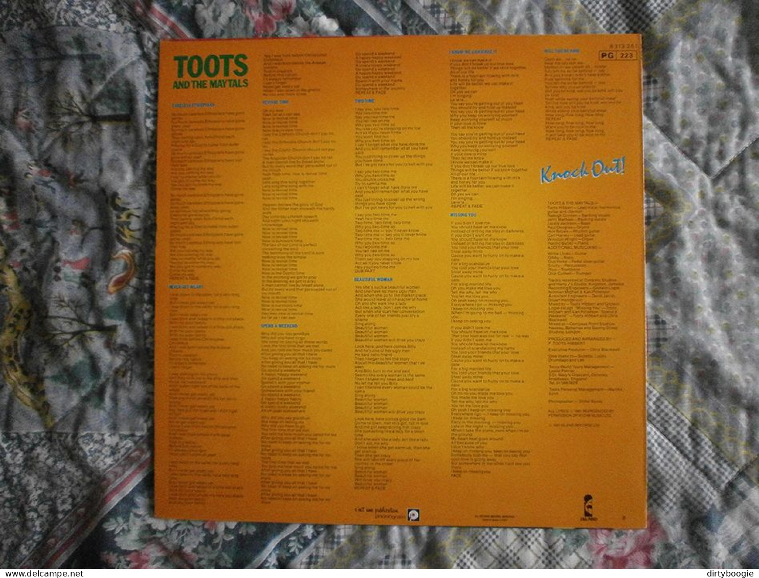 Toots And The Maytals - Knock Out ! - LP - Reggae - Reggae