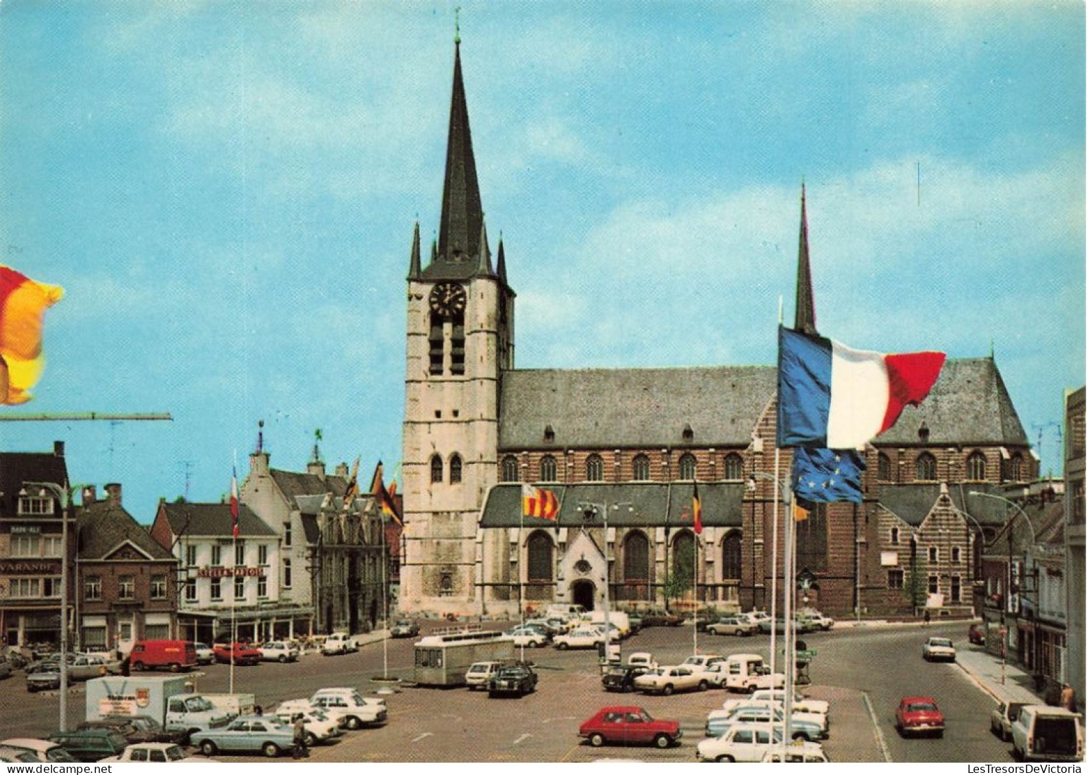 BELGIQUE - Geel - St Amanduskerk - Colorisé  - Carte Postale - Geel