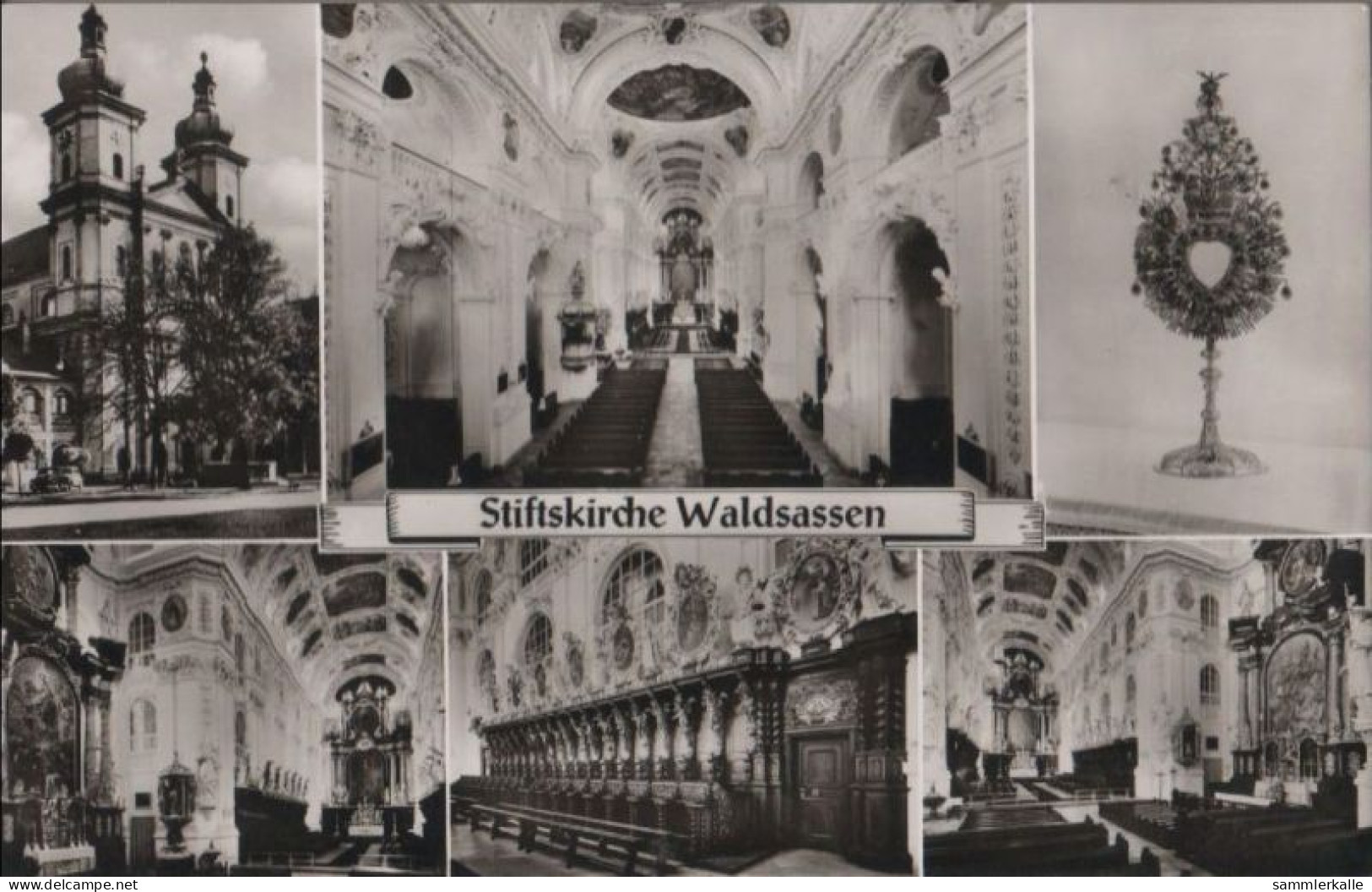 59708 - Waldsassen - Stiftskirche - Ca. 1960 - Waldsassen