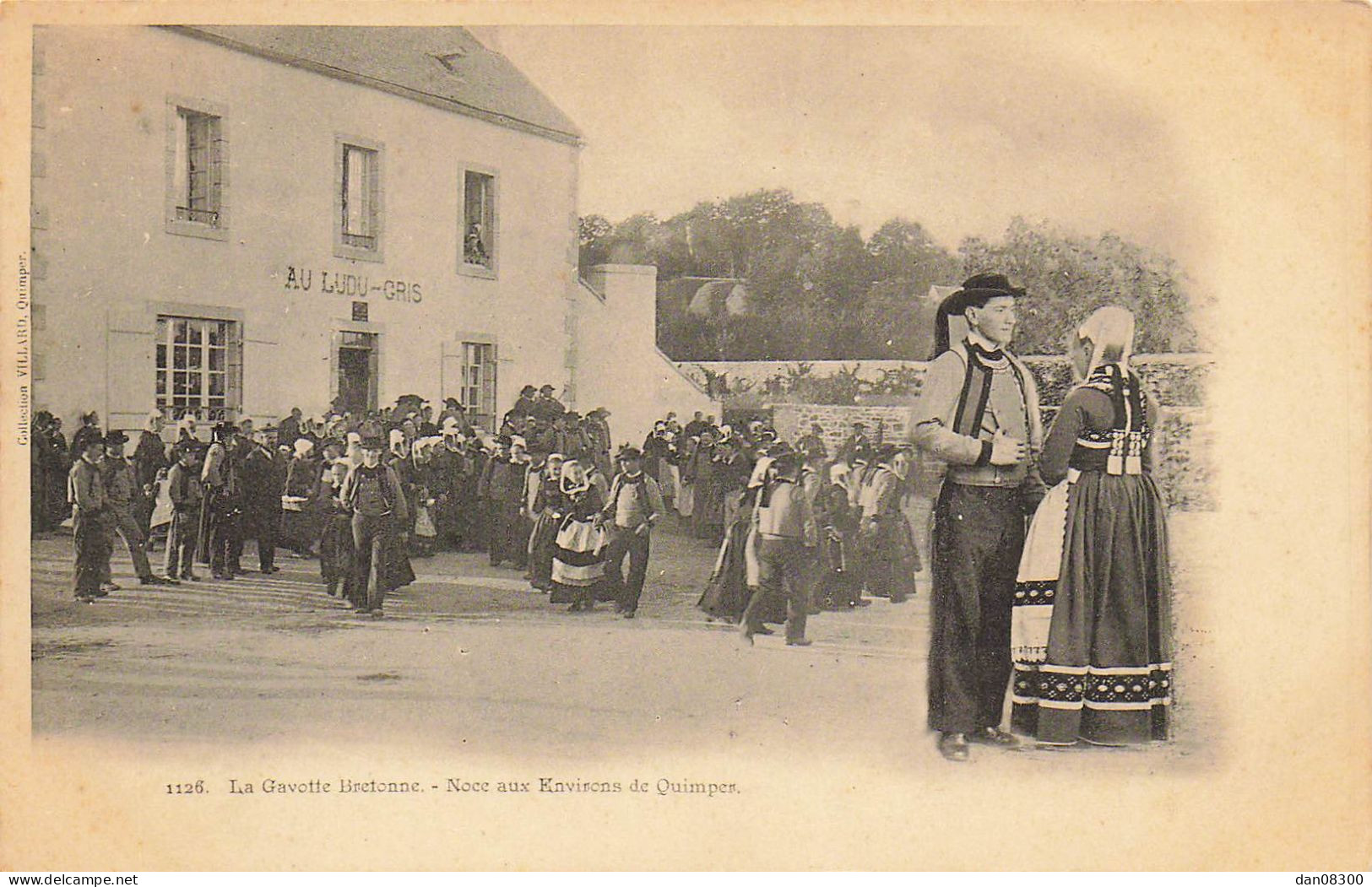 LA GAVOTTE BRETONNE NOCE AUX ENVIRONS DE QUIMPER - Noces