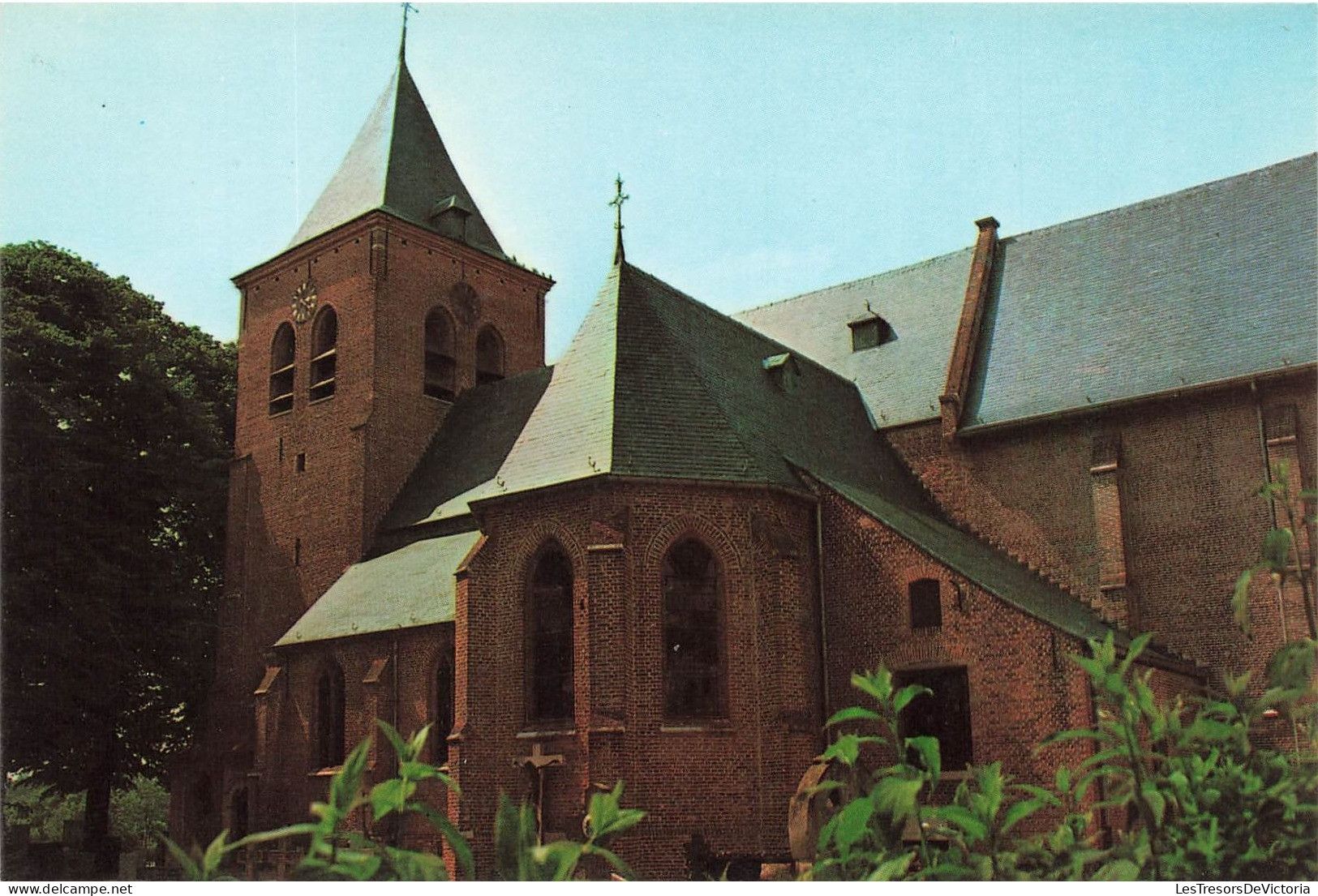 BELGIQUE - Hoogstraten - Sint Jan De Doperkerk - Colorisé  - Carte Postale - Hoogstraten