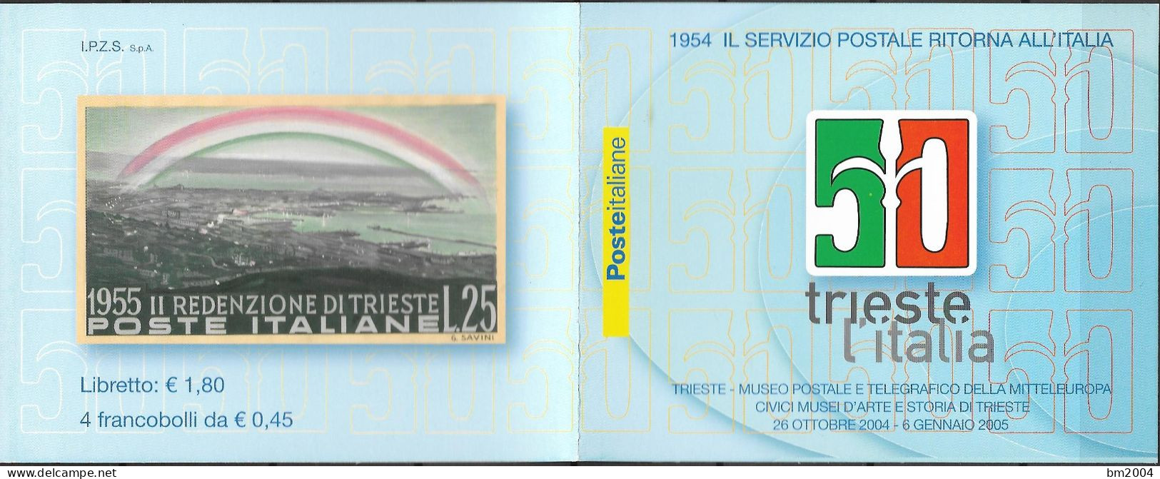 2004 Italien  Mi. 2997 **MNH  50. Jahrestag Der Rückgabe Von Triest An Italien. - 2001-10: Mint/hinged