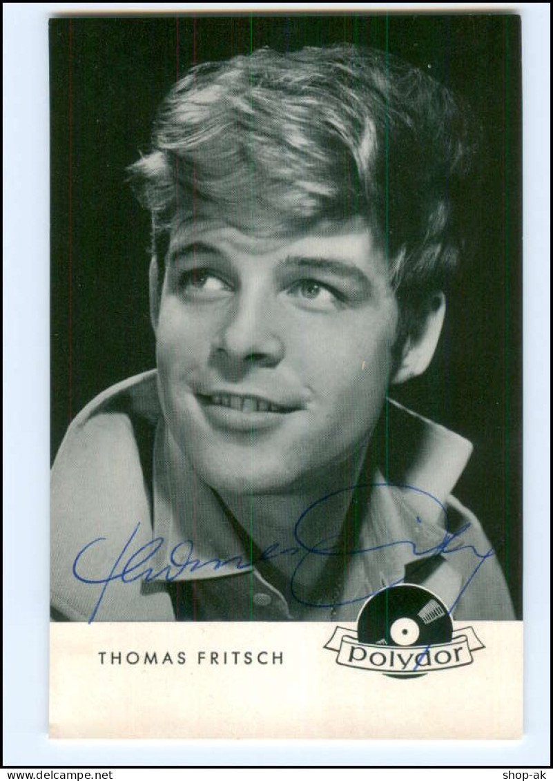 V1982/ Thomas Fritsch Autogramm Polydor-Karte  - Autografi