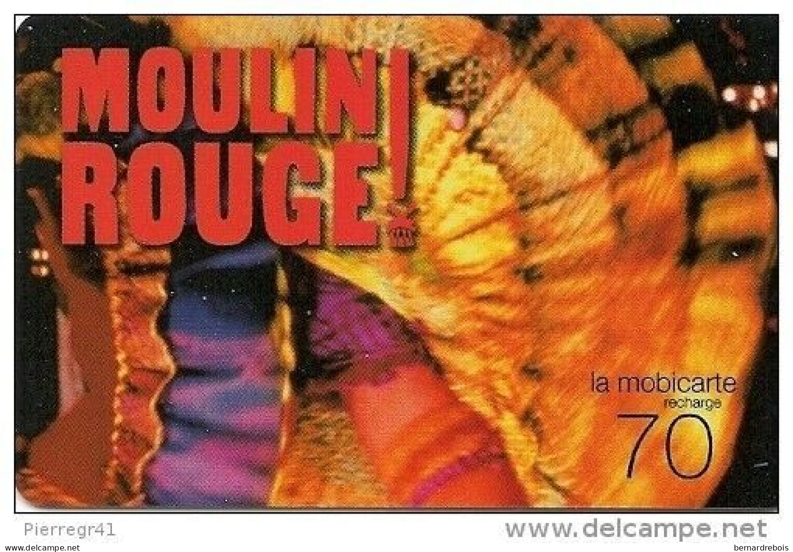 A26 - MOBI PU 169 - MOBICARTE MOULIN ROUGE Pour 1 Euro - Mobicartes