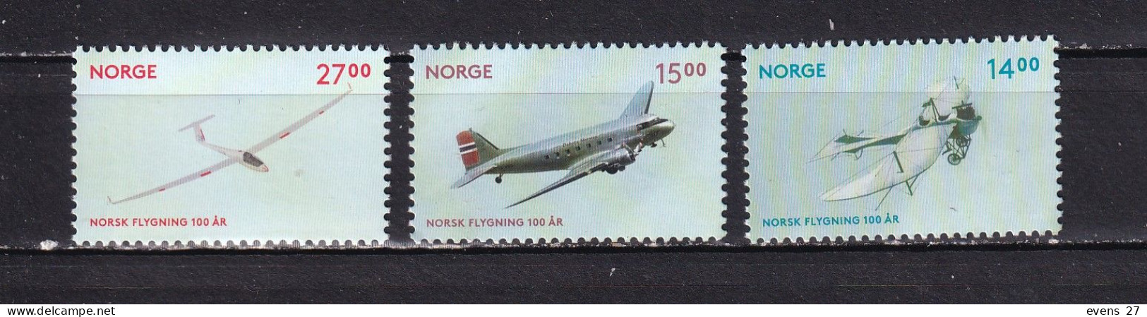 NORWAY-2012-AIRCRAFT--MNH. - Neufs