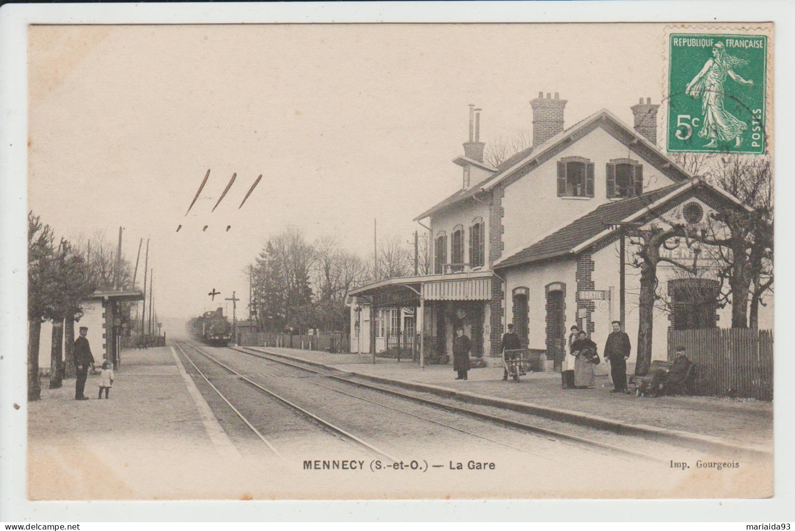 MENNECY - ESSONNE - LA GARE - TRAIN - Mennecy