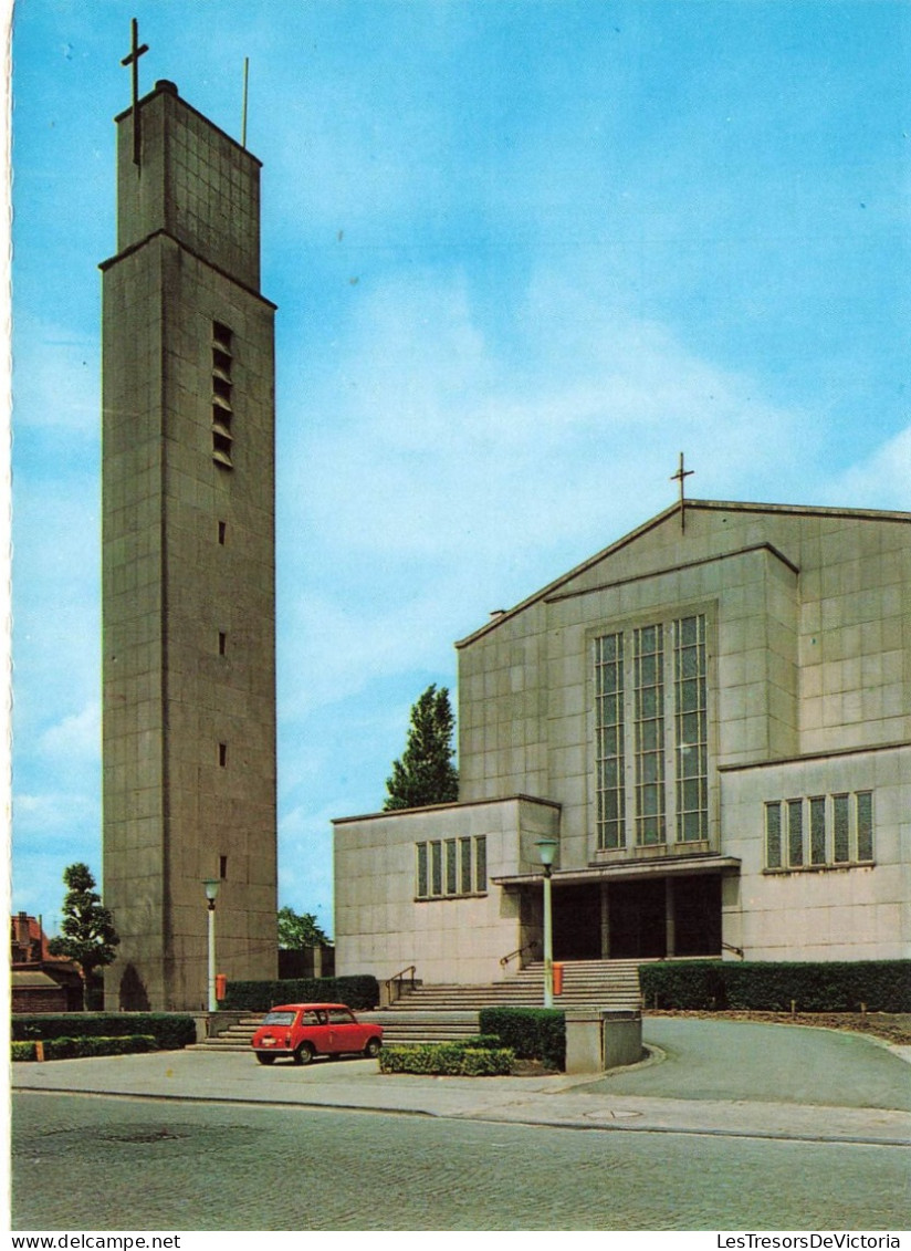 BELGIQUE - Sint Niklaas - Kristus Koning Kerk - Colorisé - Carte Postale - Sint-Niklaas