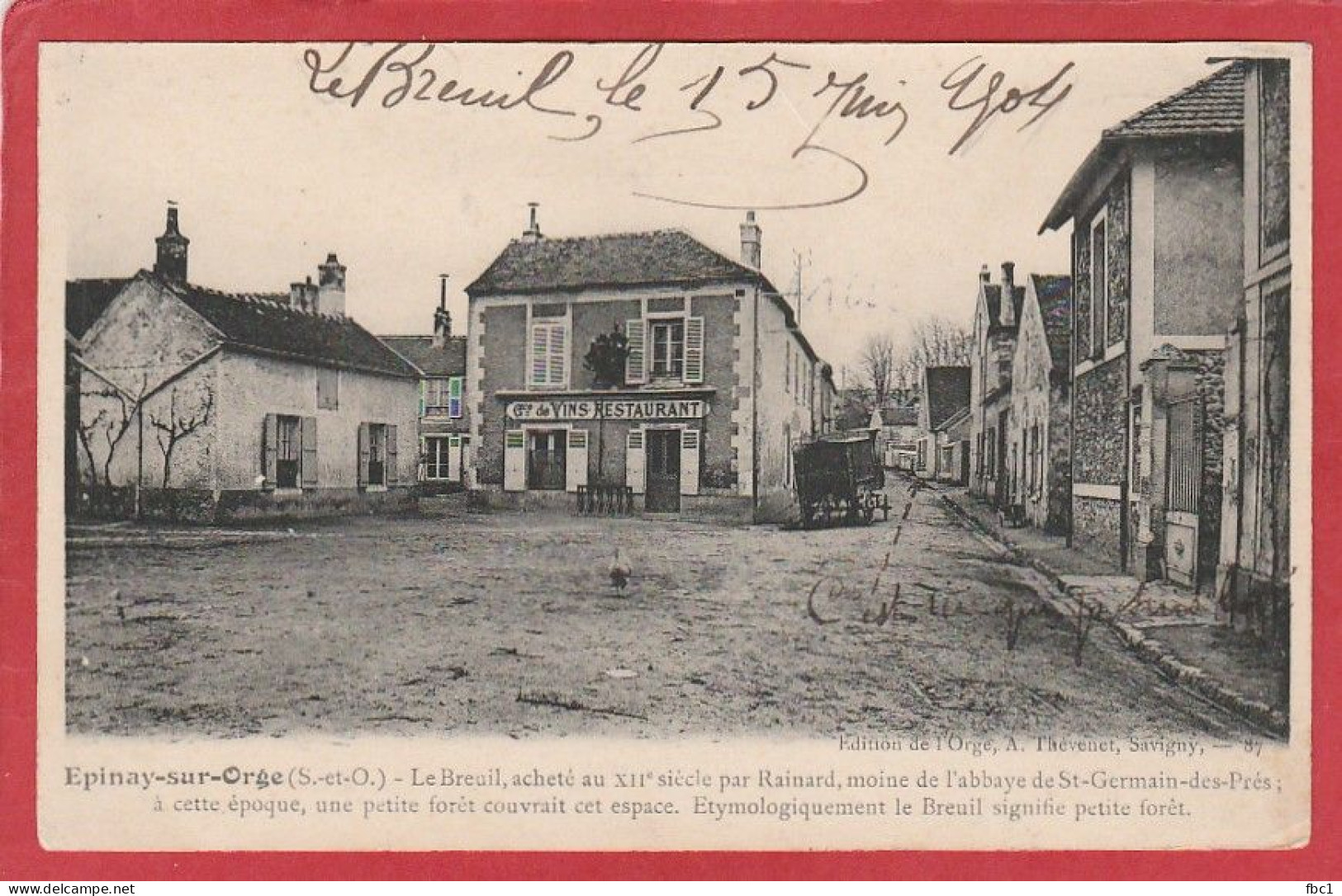 Essonne - Epinay Sur Orge - Le Breuil - Epinay-sur-Orge