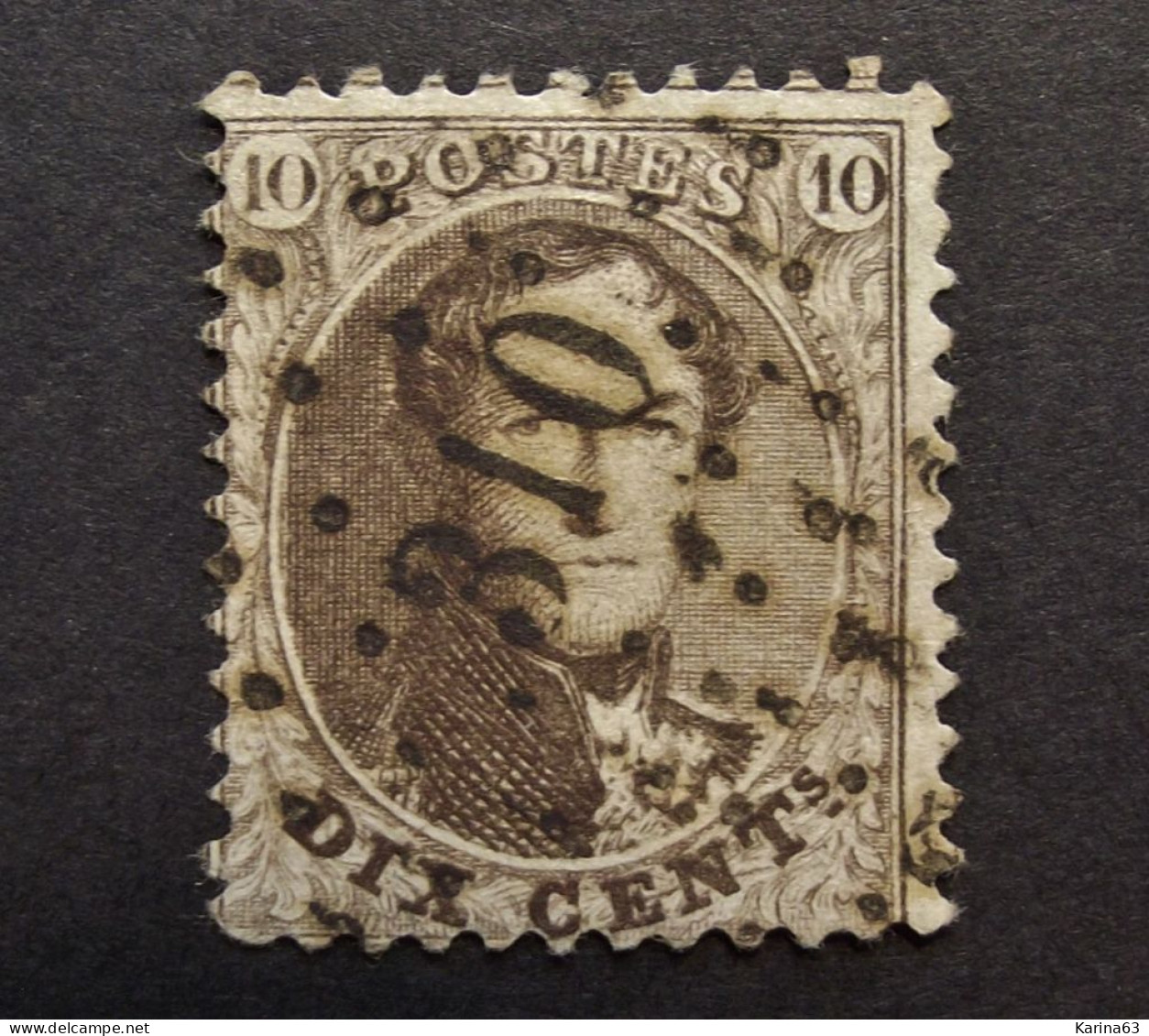 België - Belgique - Médaillons - 1863 - COB  ° 13/ 16 Obl/ Gestemp. - 1863-1864 Medaglioni (13/16)