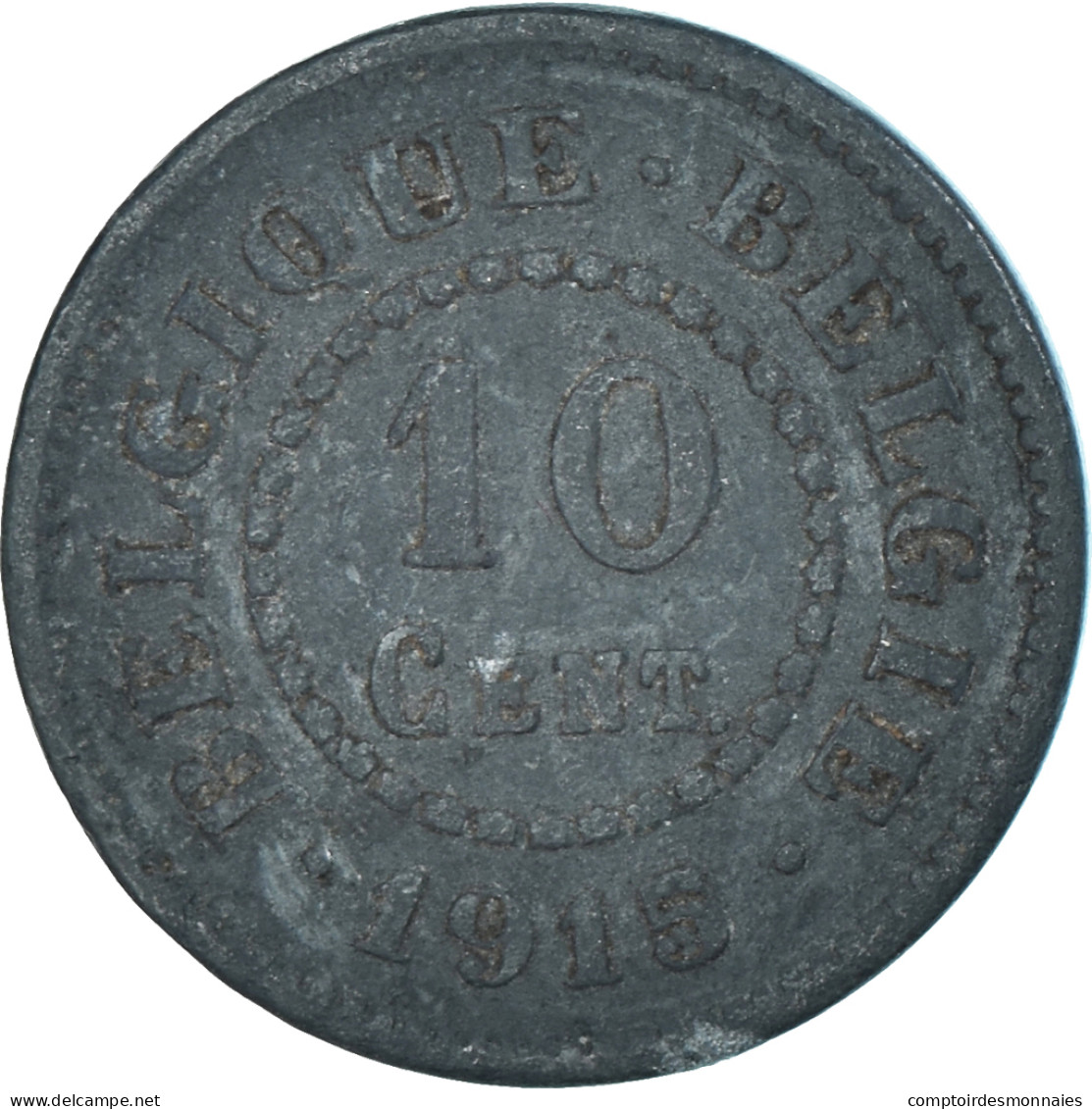 Monnaie, Belgique, 10 Centimes, 1915 - 10 Centimes