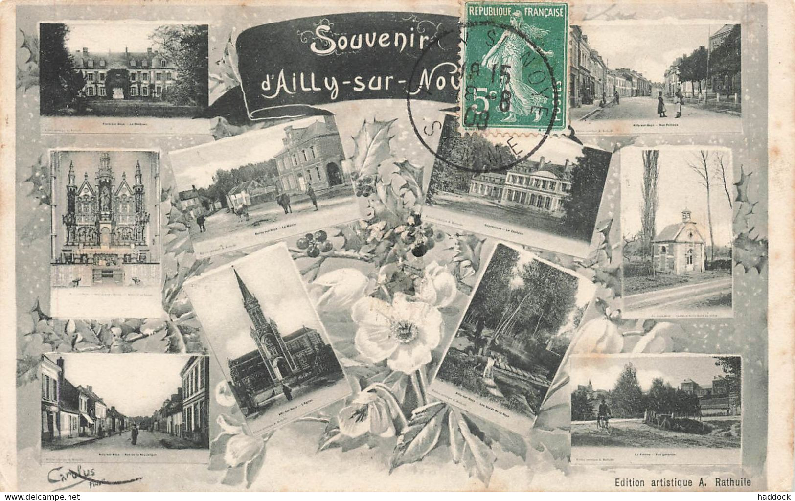 AILLY SUR NOYES : SOUVENIR - Ailly Sur Noye