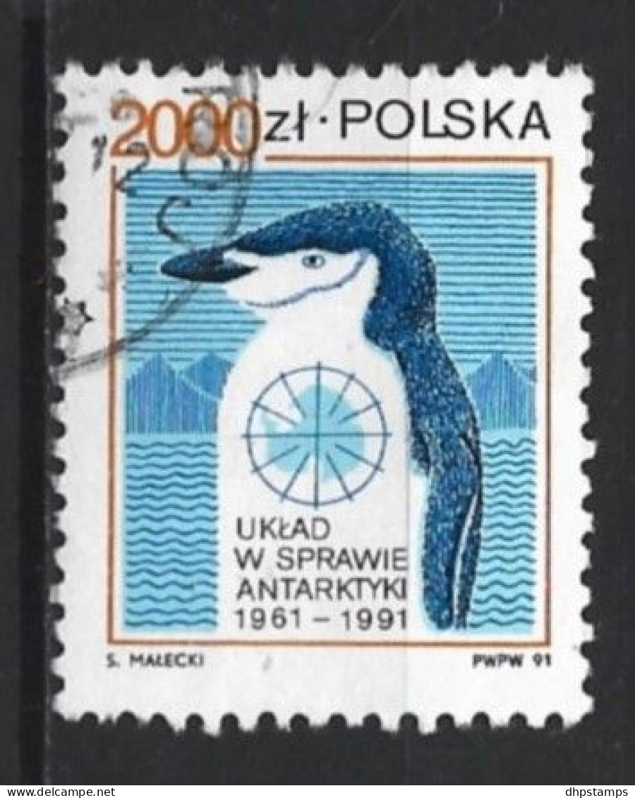 Polen 1991 Bird Y.T. 3139 (0) - Usati