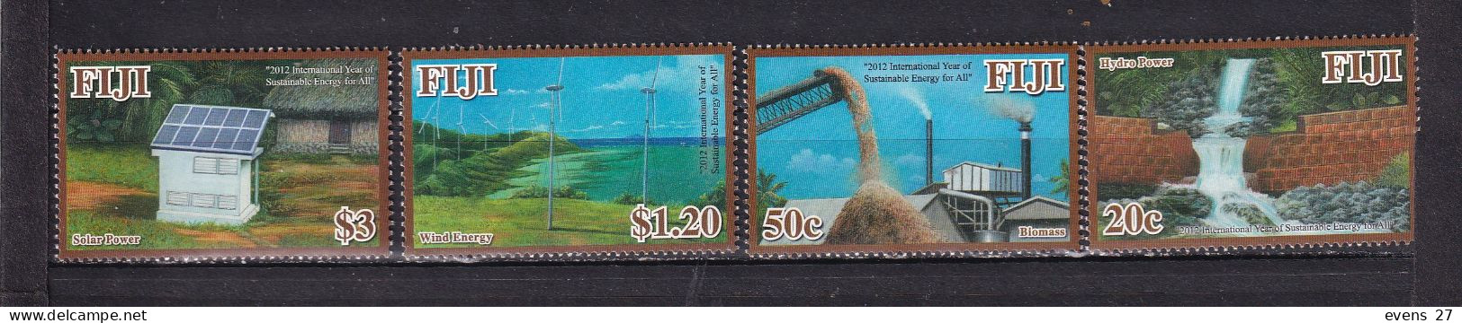 FIJI-2012-WIND/HYDRO POWER--MNH. - Fiji (1970-...)