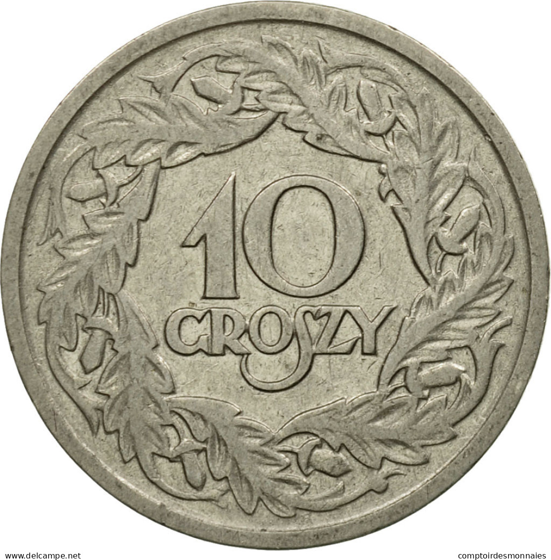 Monnaie, Pologne, 10 Groszy, 1923, Warsaw, TTB, Nickel, KM:11 - Poland