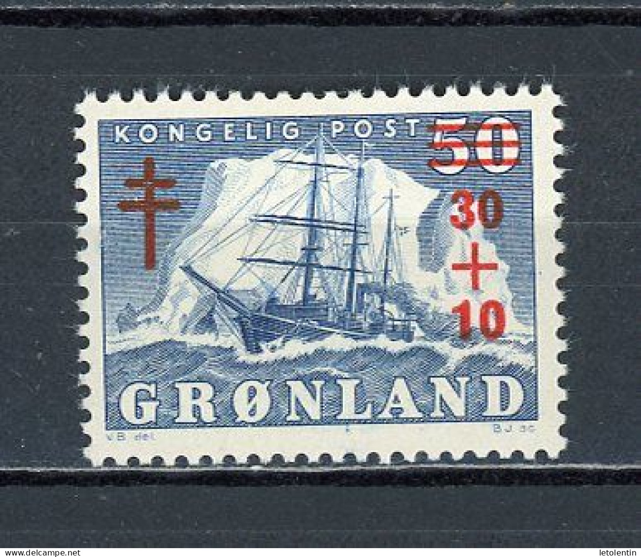 GROENLAND - LE “GUSTAV HOLM” - N° Yvert 31** - Neufs