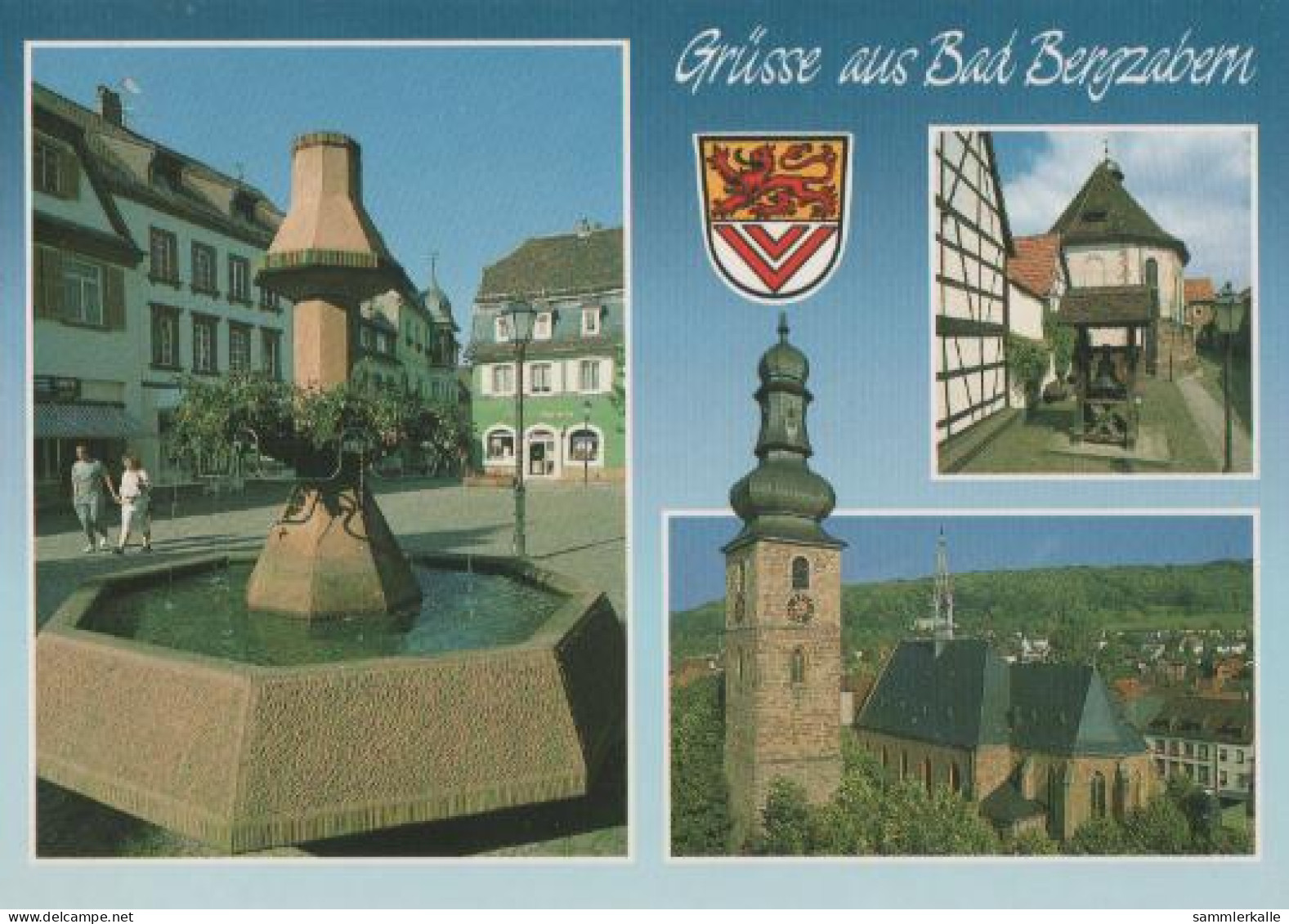 24209 - Bad Bergzabern U.a. Brunnen - Ca. 1985 - Bad Bergzabern