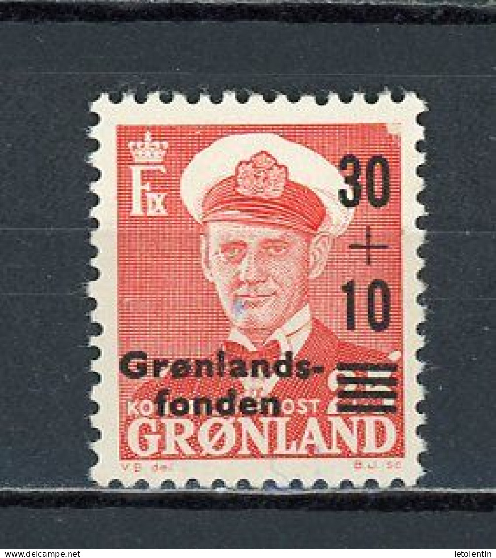 GROENLAND - FREDERIC IX - N° Yvert 33** - Nuovi