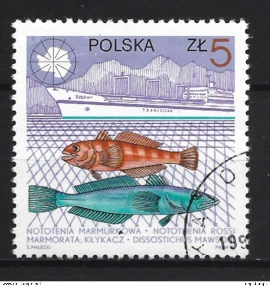 Polen 1987 Fish Y.T. 2886 (0) - Gebraucht