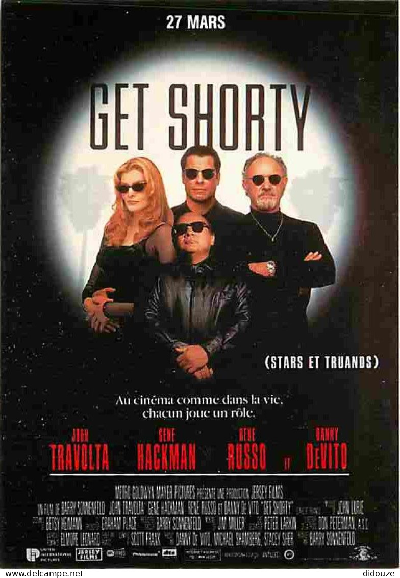 Cinema - Affiche De Film - Get Shorty - Carte Neuve - CPM - Voir Scans Recto-Verso - Affiches Sur Carte