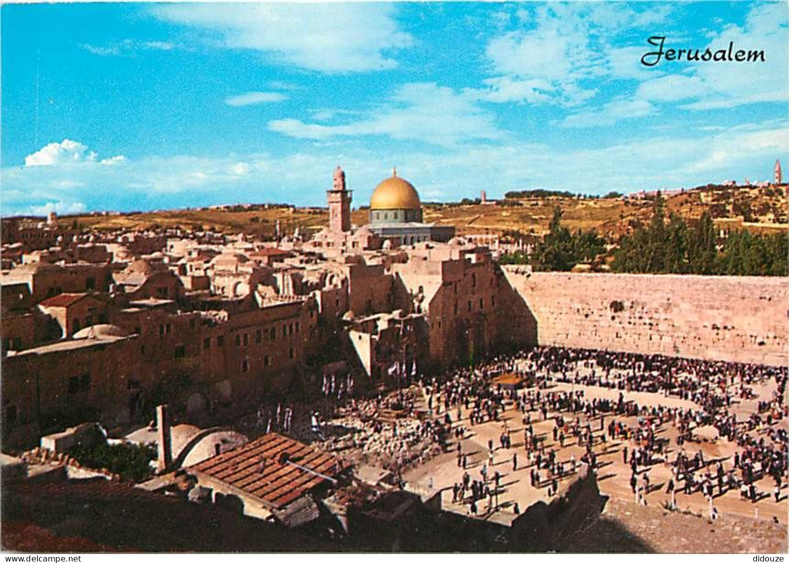 Israel - Jérusalem - Temple Area - Aerial View - Vue Aérienne - CPM - Carte Neuve - Voir Scans Recto-Verso - Israele