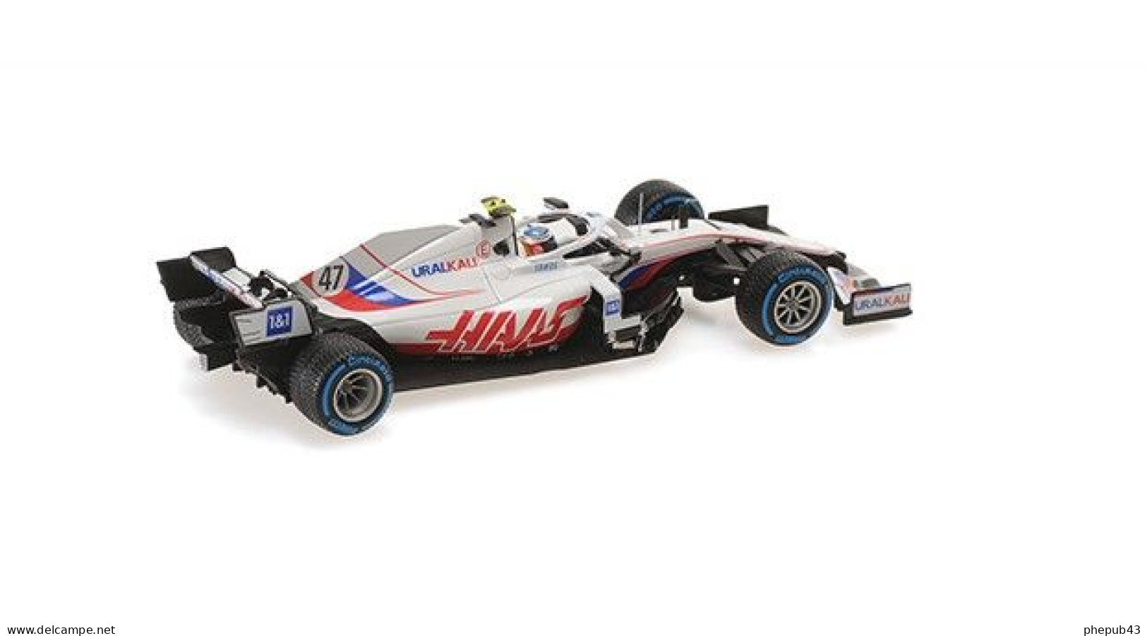 Haas-Ferrari VF-21 - GP FI Belgium 2021 #47 - Mick Schumacher - Minichamps - Minichamps