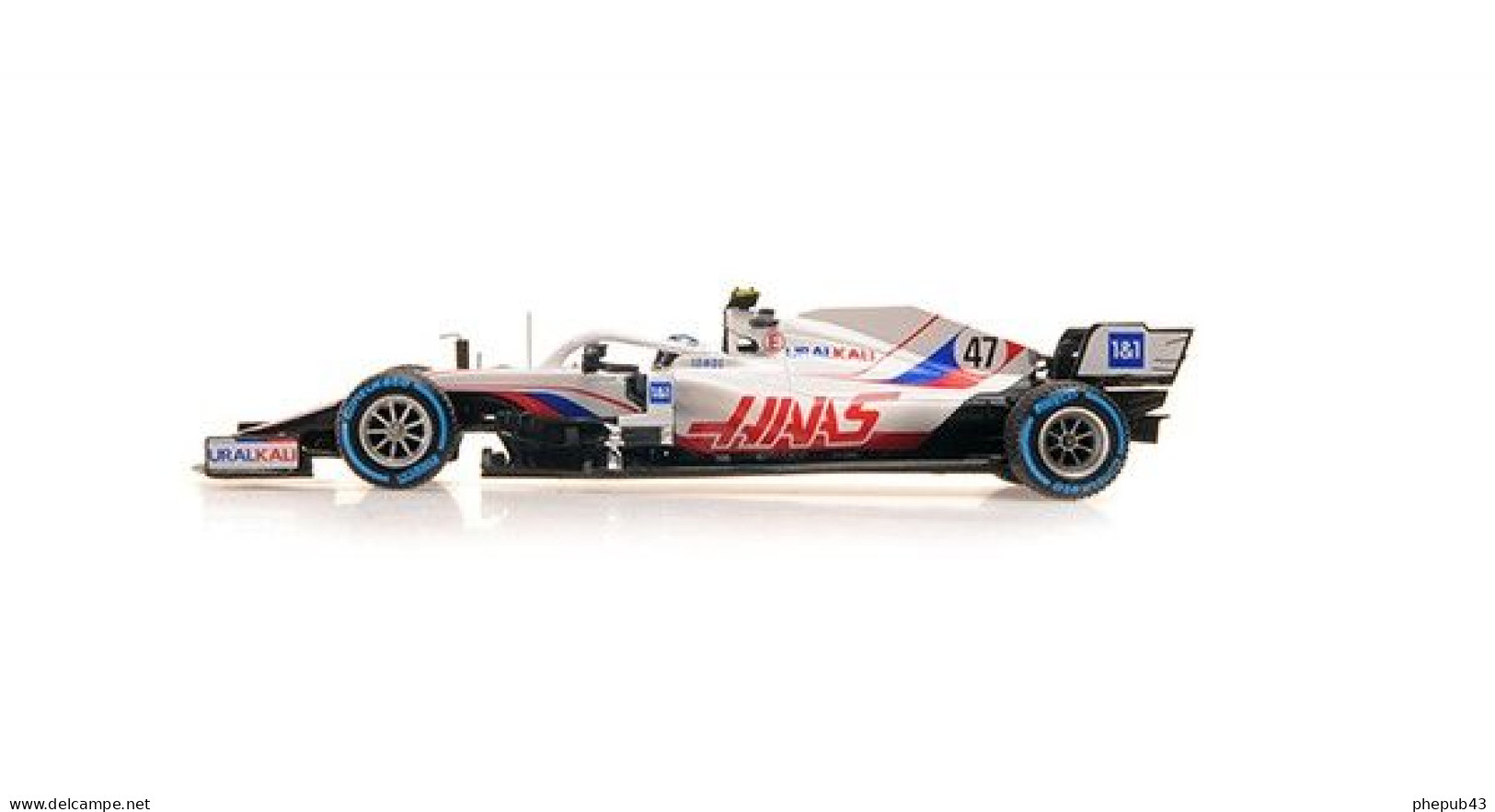 Haas-Ferrari VF-21 - GP FI Belgium 2021 #47 - Mick Schumacher - Minichamps - Minichamps