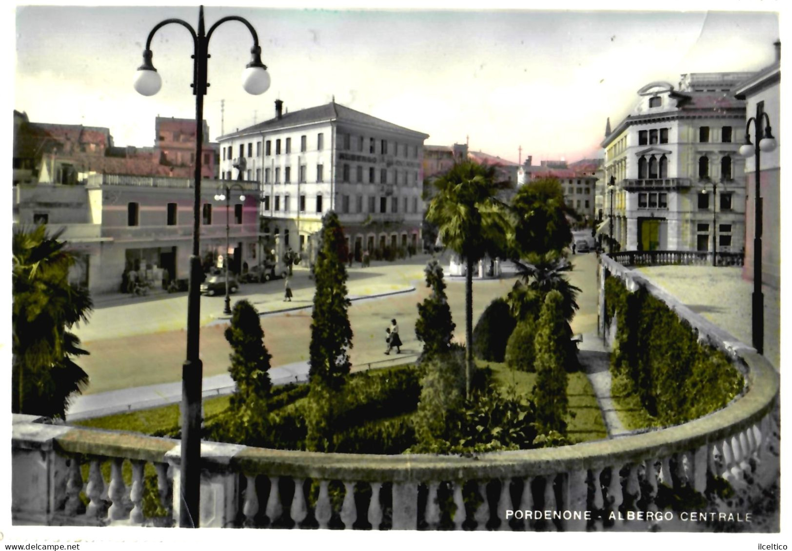 PORDENONE - ALBERGO  CENTRALE - 1957 - Pordenone