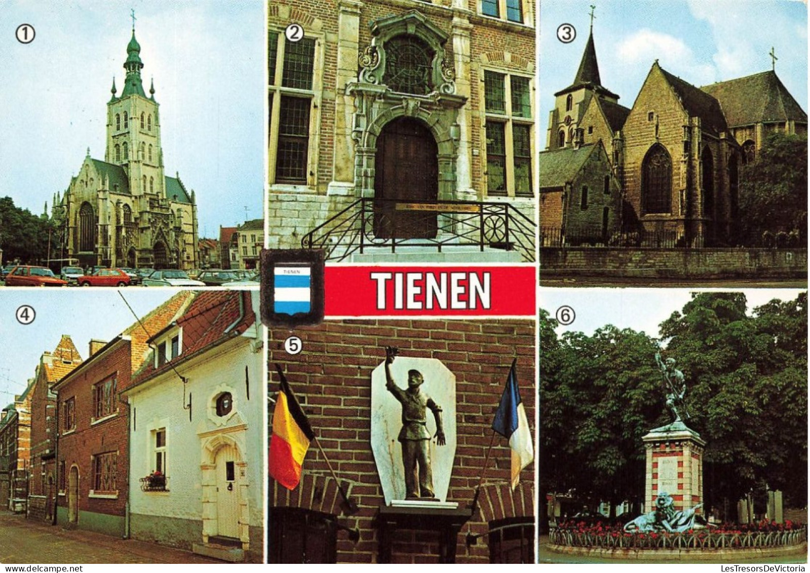 BELGIQUE - Tienen - Multivues - Colorisé - Carte Postale - Tienen