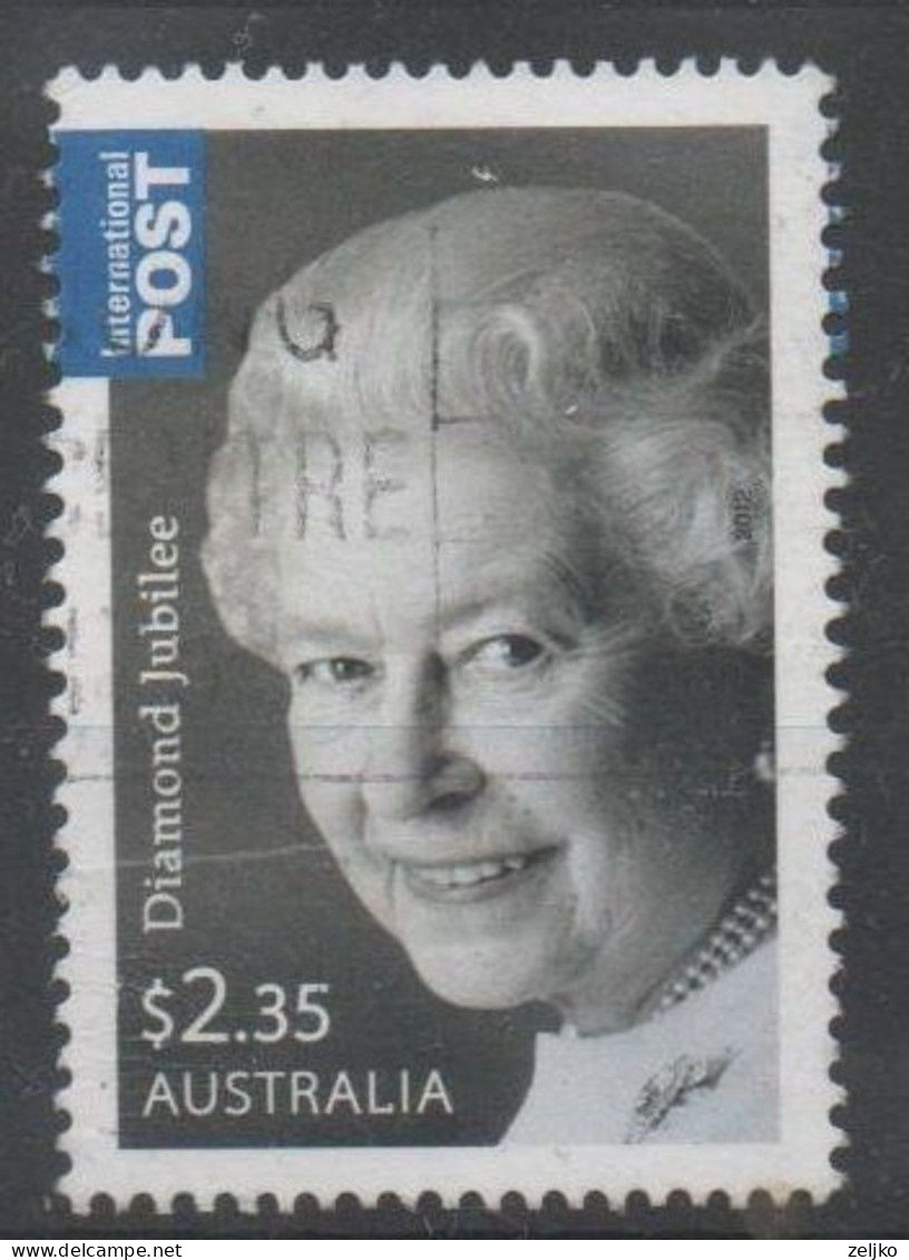 Australia, Used, 2012,  Michel 3719, Diamond Jubilee - Gebraucht