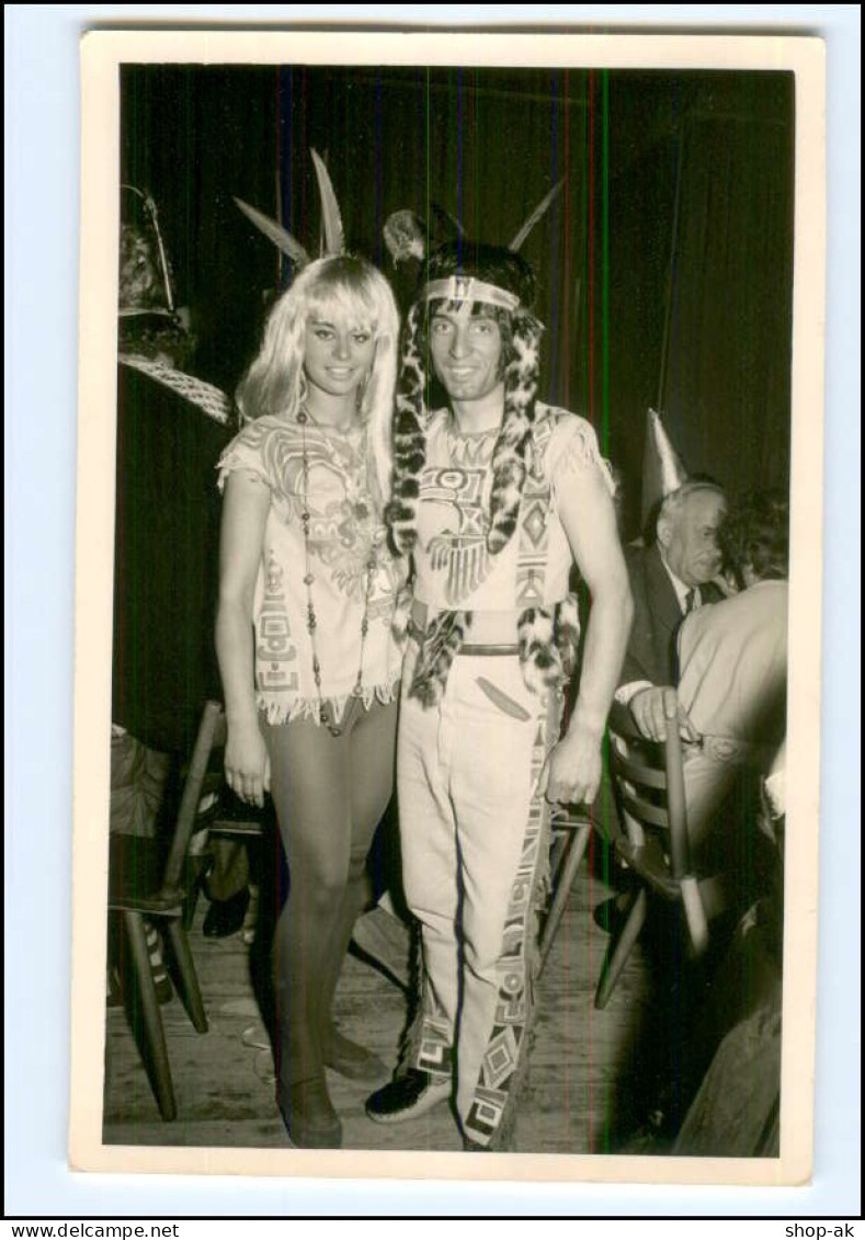 Y22293/ Karneval Fasching Privat Foto AK 70er Jahre  - Carnaval