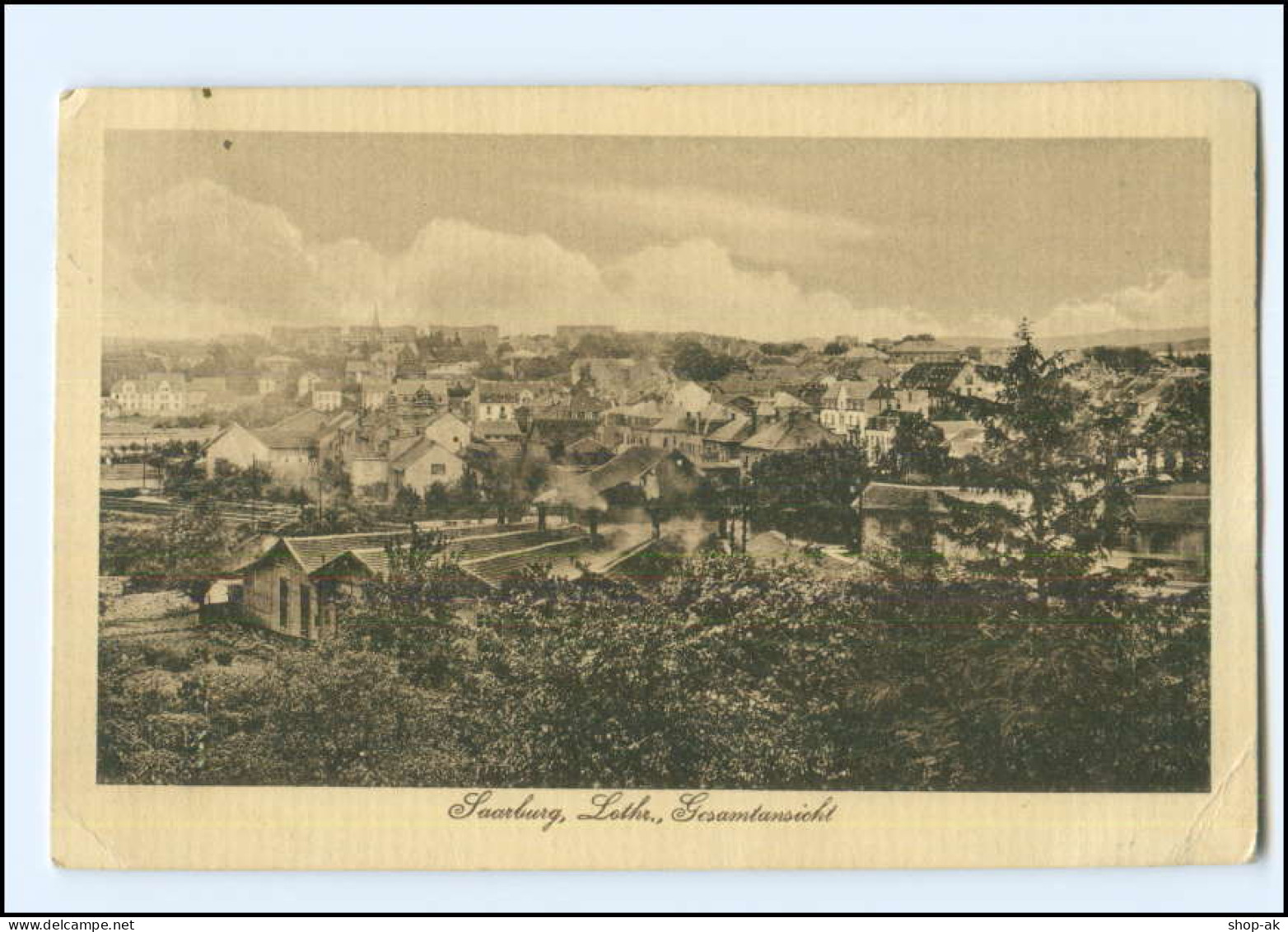 XX14050/ Saarburg Lothringen AK 1917 - Lothringen