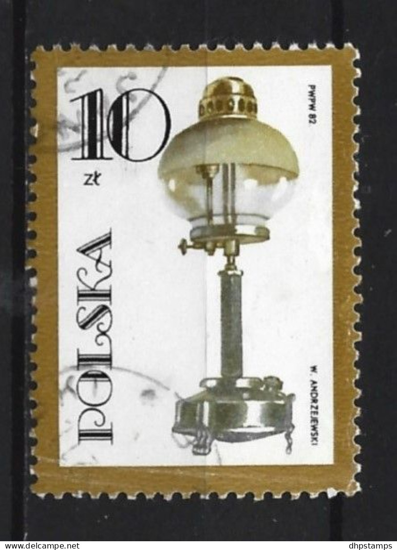 Polen 1982 Oil Lamp Y.T. 2619 (0) - Used Stamps