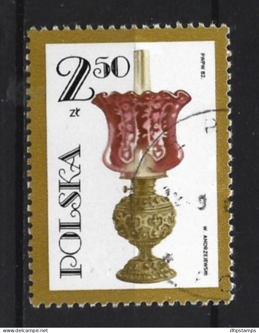 Polen 1982 Oil Lamp Y.T. 2616 (0) - Used Stamps