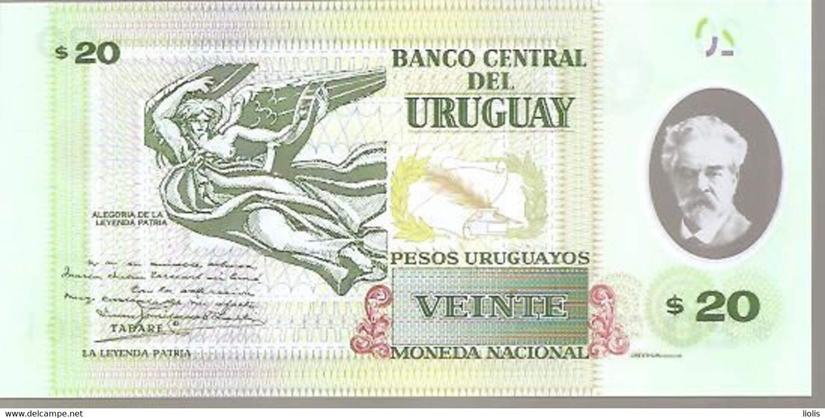 Uruguay   20 Pesos 2020  UNC - Uruguay