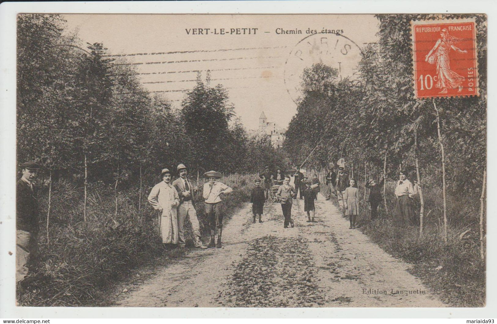 VERT LE PETIT - ESSONNE - CHEMIN DES ETANGS - Vert-le-Petit