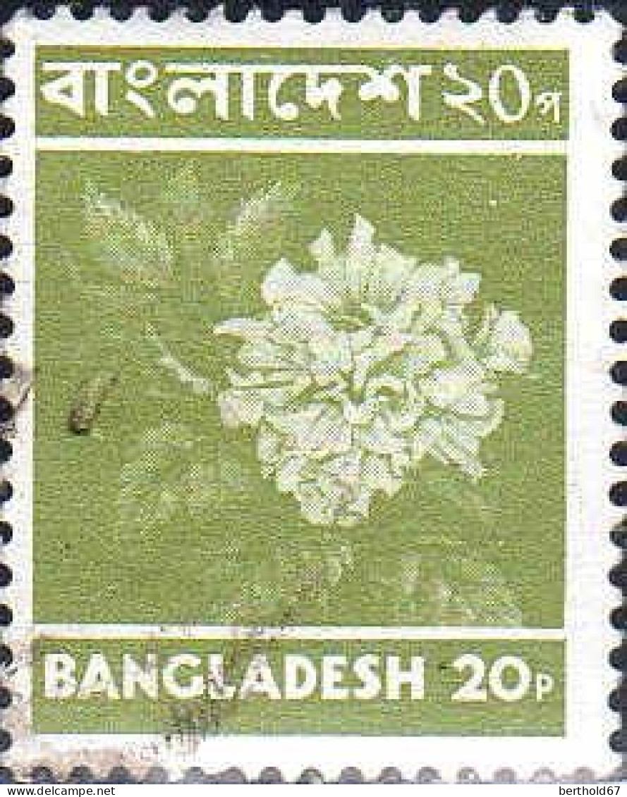 Bangladesh Poste Obl Yv: 31 Mi:26 Rakta Jaba (Obli. Ordinaire) - Bangladesh