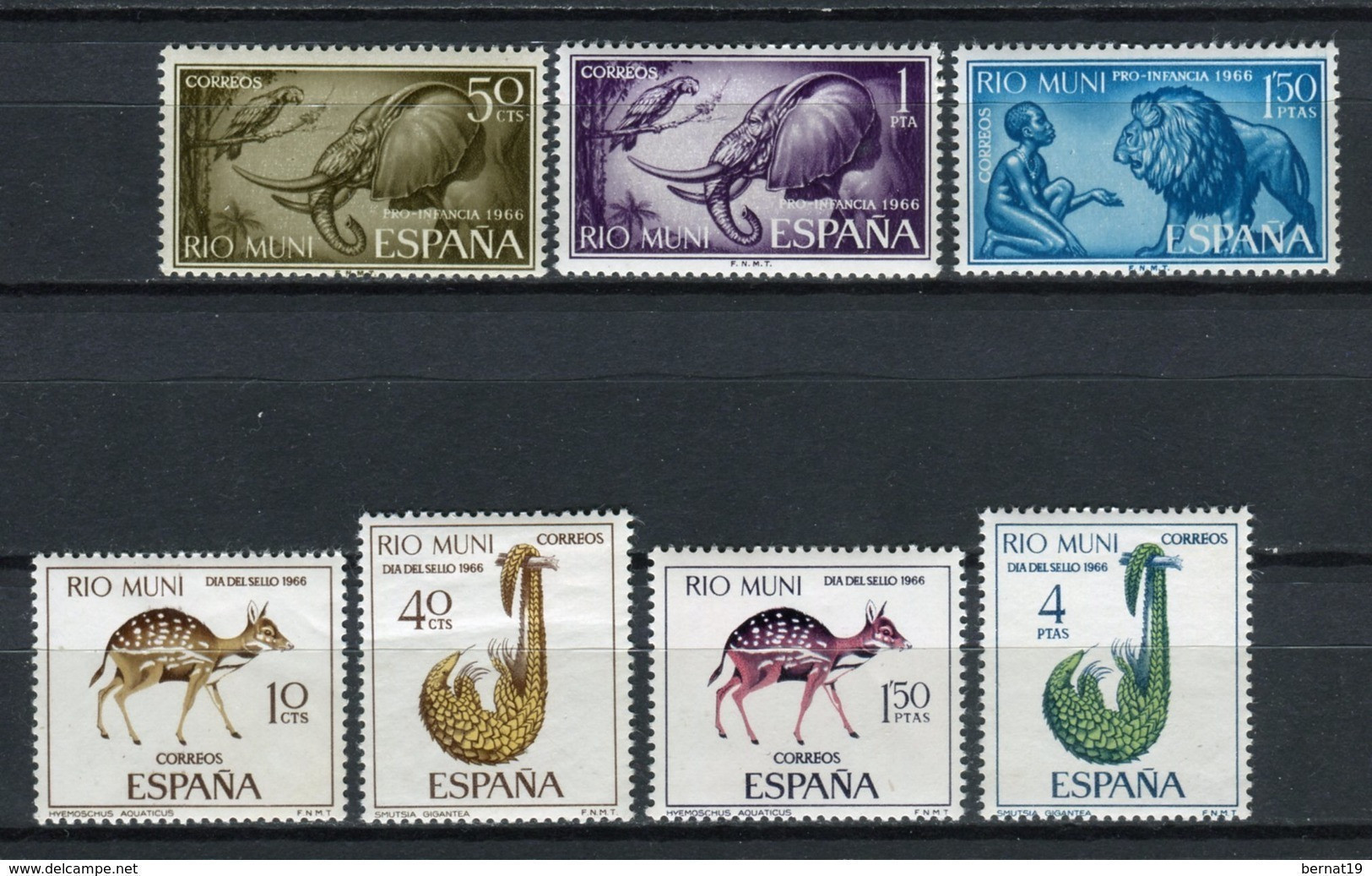 Rio Muni 1960-1968 COMPLETO ** MNH.