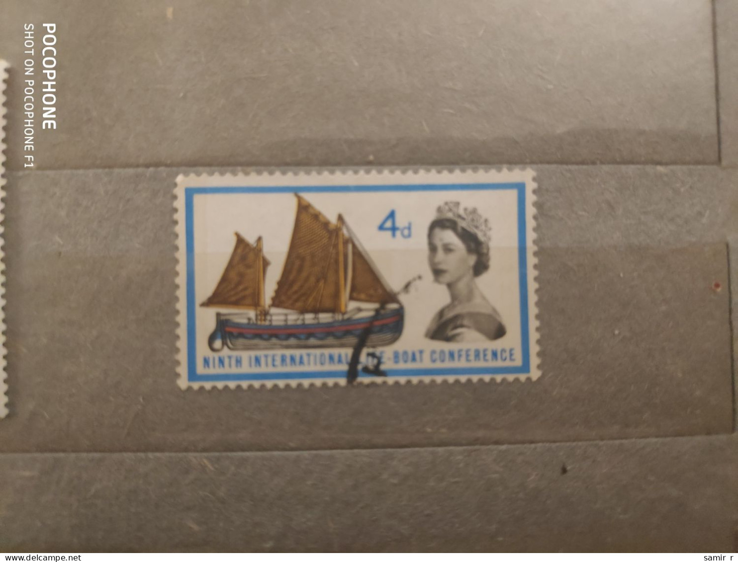 UK	Boats (F82) - Used Stamps