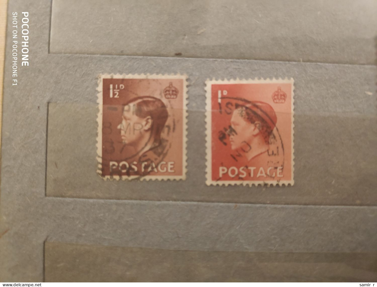 UK	Persons (F82) - Used Stamps