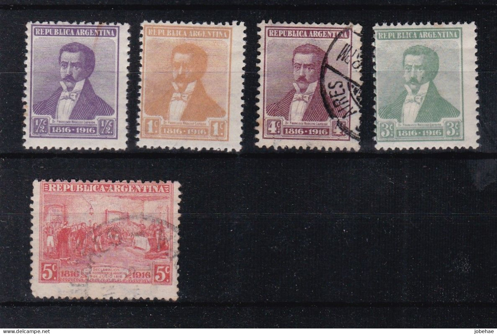 Argentine YT° 196-211 - Used Stamps