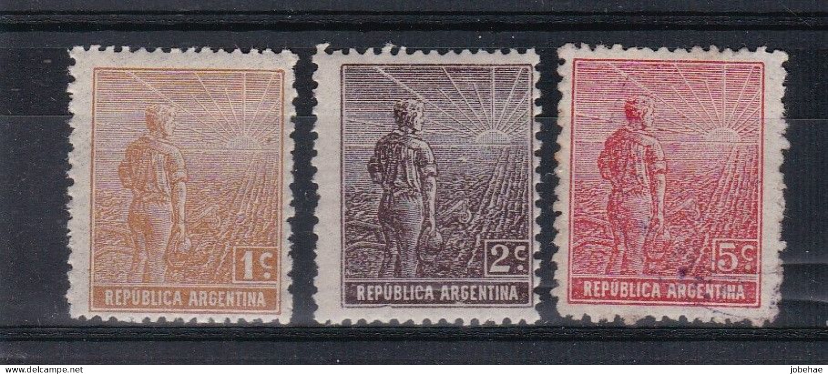 Argentine YT° 193-195 - Used Stamps
