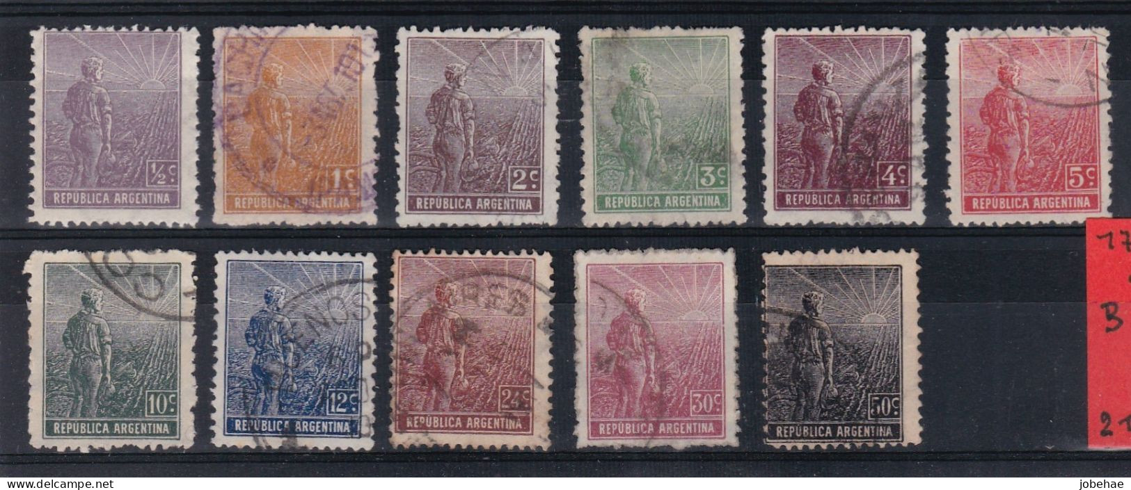 Argentine YT° 144-192 - Used Stamps