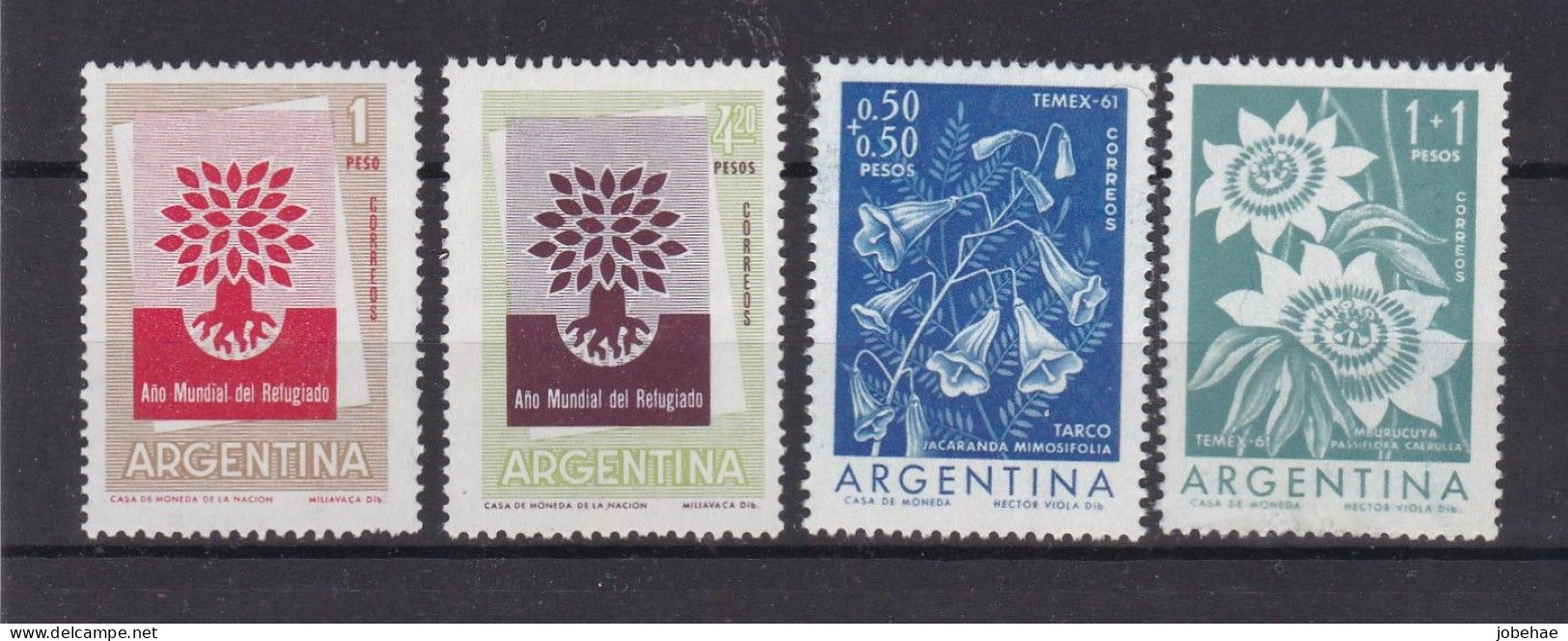 Argentine YT° 616-617 + 629-632 - Usados