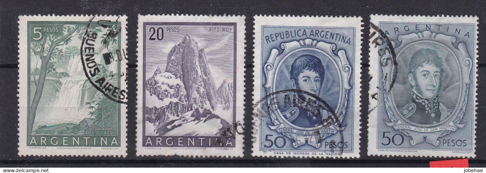 Argentine YT° 564-552 - Used Stamps