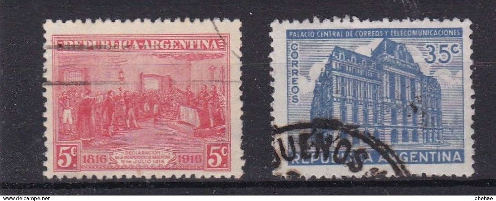 Argentine YT° 400-407 - Usati