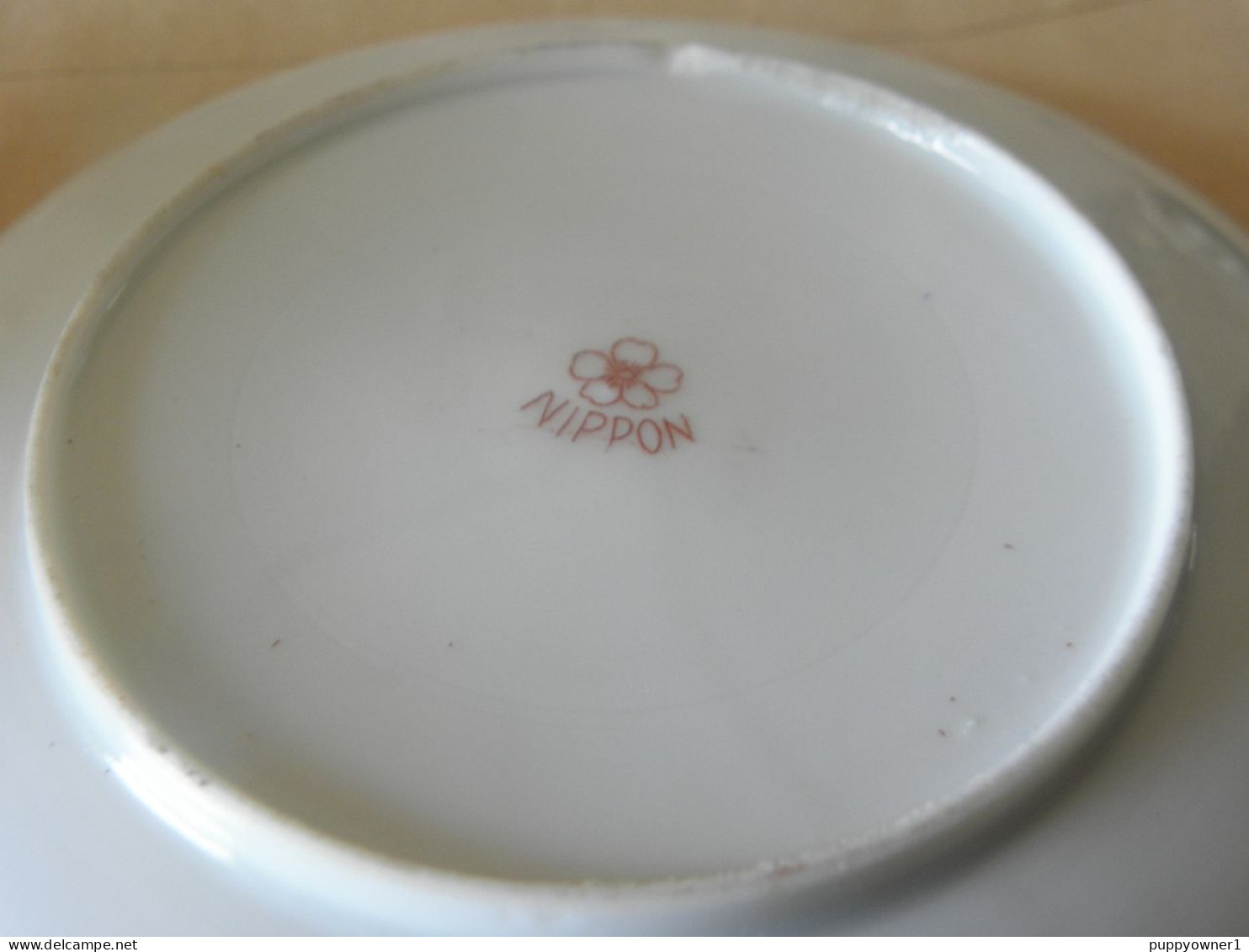 Antique Tasse Et Soucoupe Japonaise Rare Poinçon Nippon Fin 18 Debut 19 Seicle - Tassen