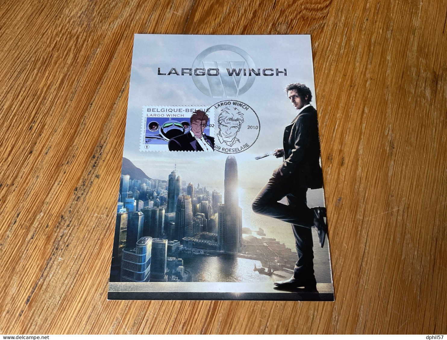 Belgique N°3994 Largo Winch Sur CM - Covers & Documents