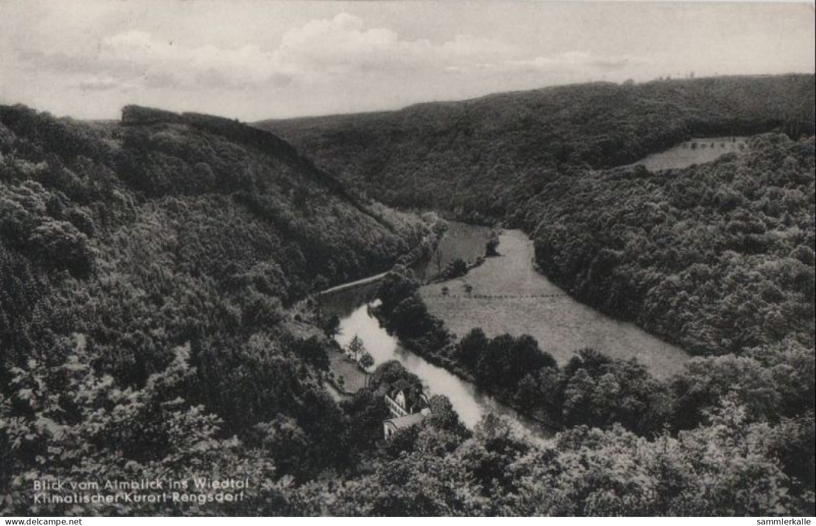 38575 - Rengsdorf - Blick Vom Amlblick Ins Wiedtal - 1954 - Neuwied